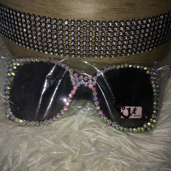 blinged out glasses